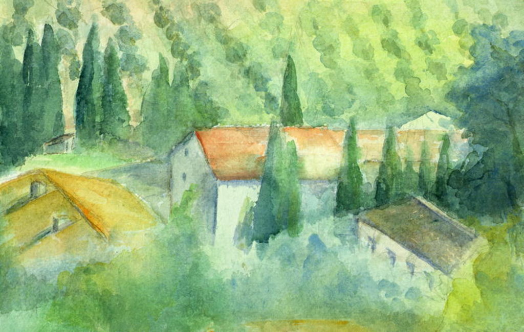 Detail of Marcelliana, Tuscany by Karen Armitage