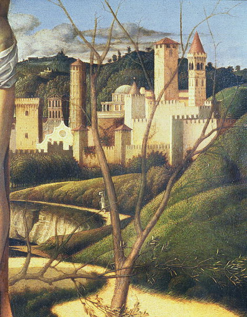 Detail of Crucifixion by Giovanni Bellini