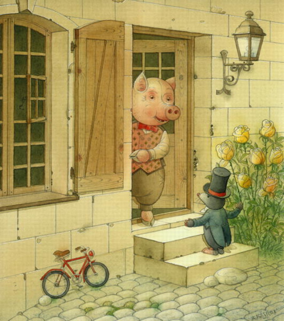 Detail of Pig Singer, 2006 by Kestutis Kasparavicius