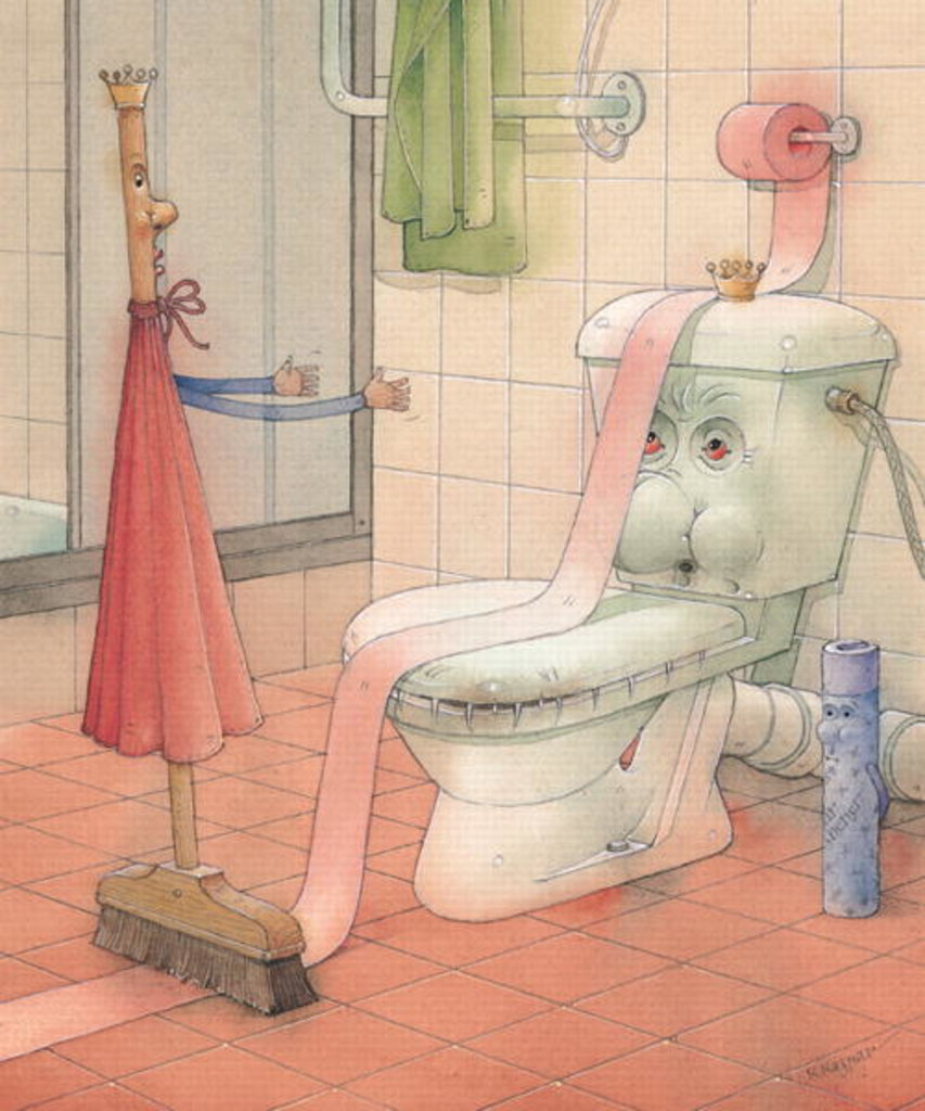 Detail of WCStory, 2003 by Kestutis Kasparavicius