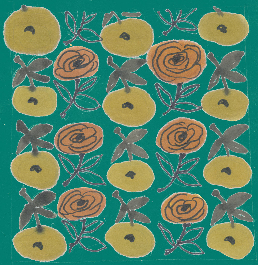 Detail of Flowers from my garden 6 by Kirsty Steward