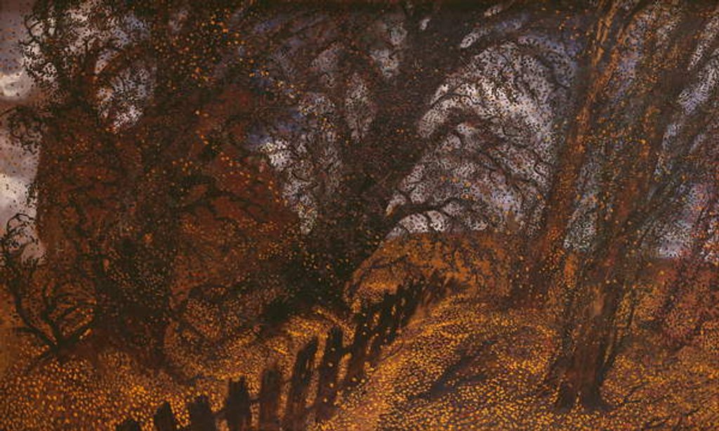 Detail of Autumn Gale by Carl Strathmann