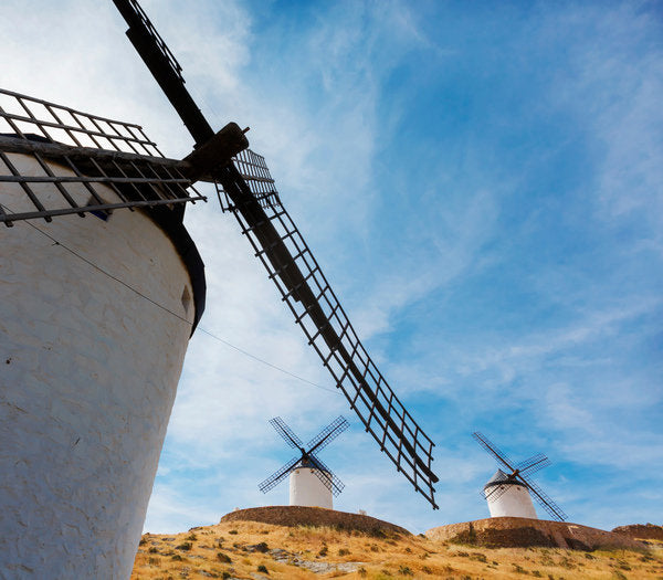 Detail of Windmills, Consuegra, Spain by Anonymous