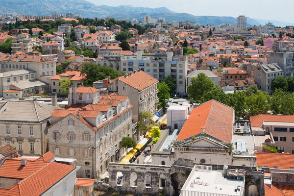 Detail of View of Split, Croatia by Anonymous