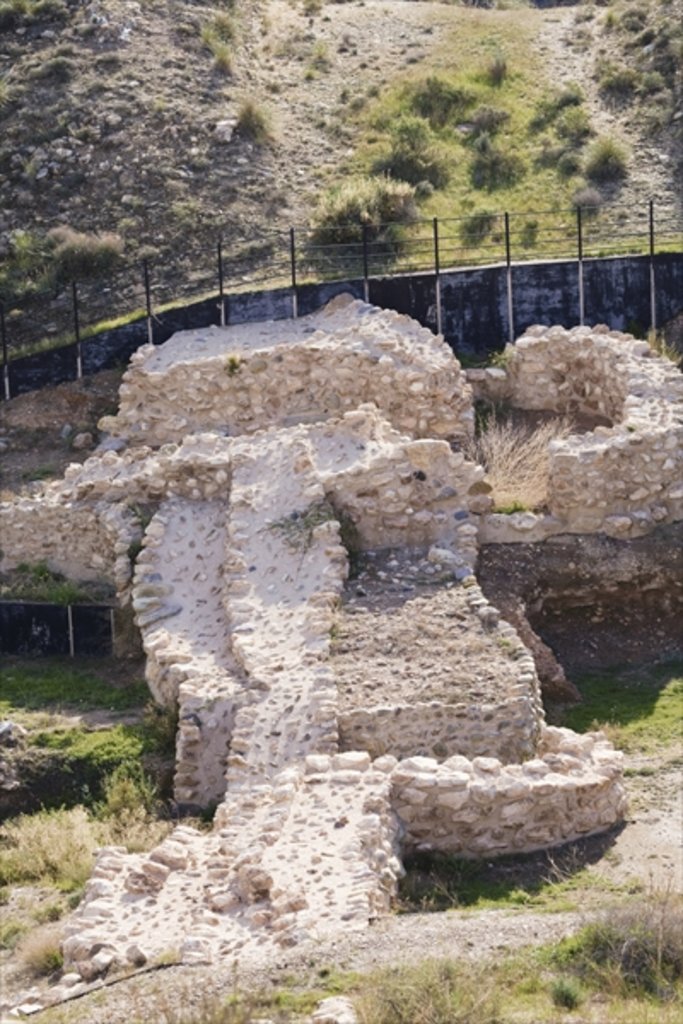 Detail of Gateway, barbican and part of the town walls, Los Millares, near Santa Fe Mondujar by Anonymous