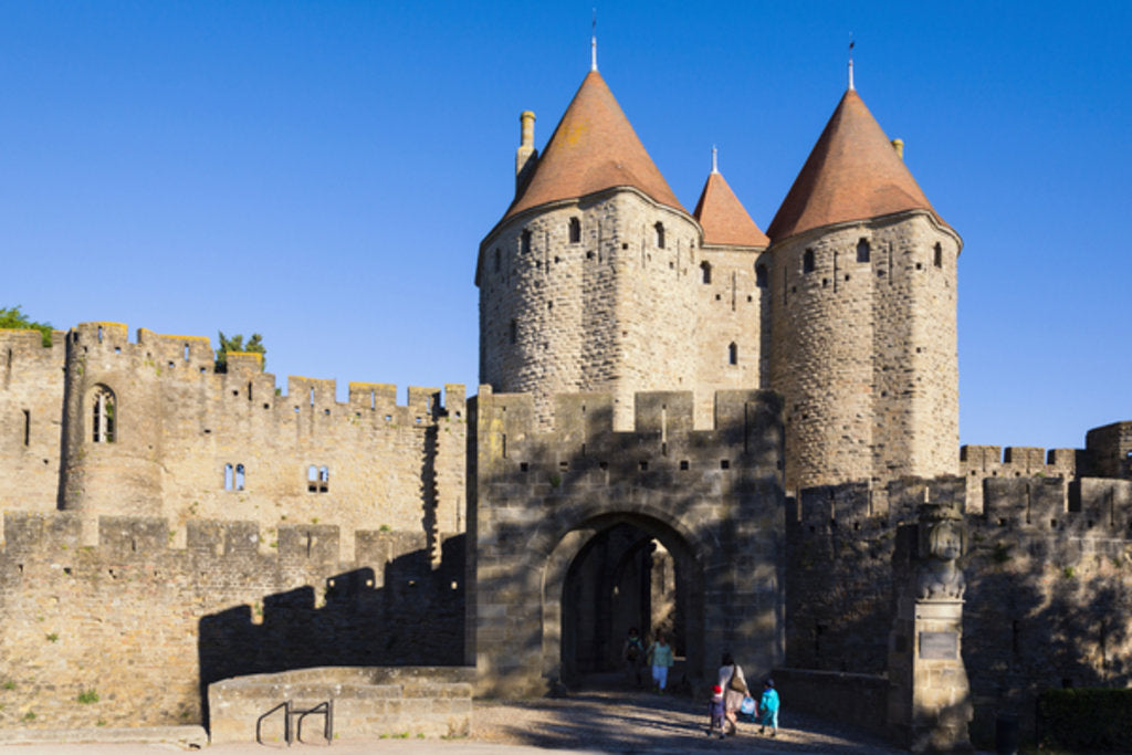 Detail of Carcassonne, France by Anonymous