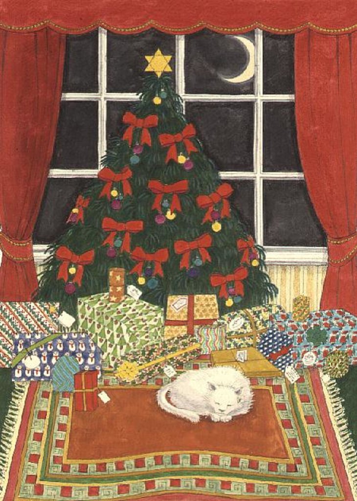 Detail of Christmas Tree by Linda Benton