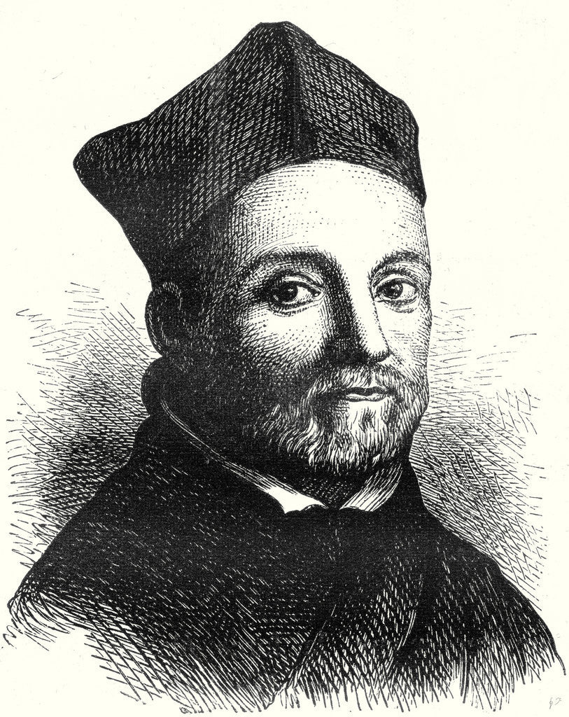 Detail of Father Kircher by Anonymous