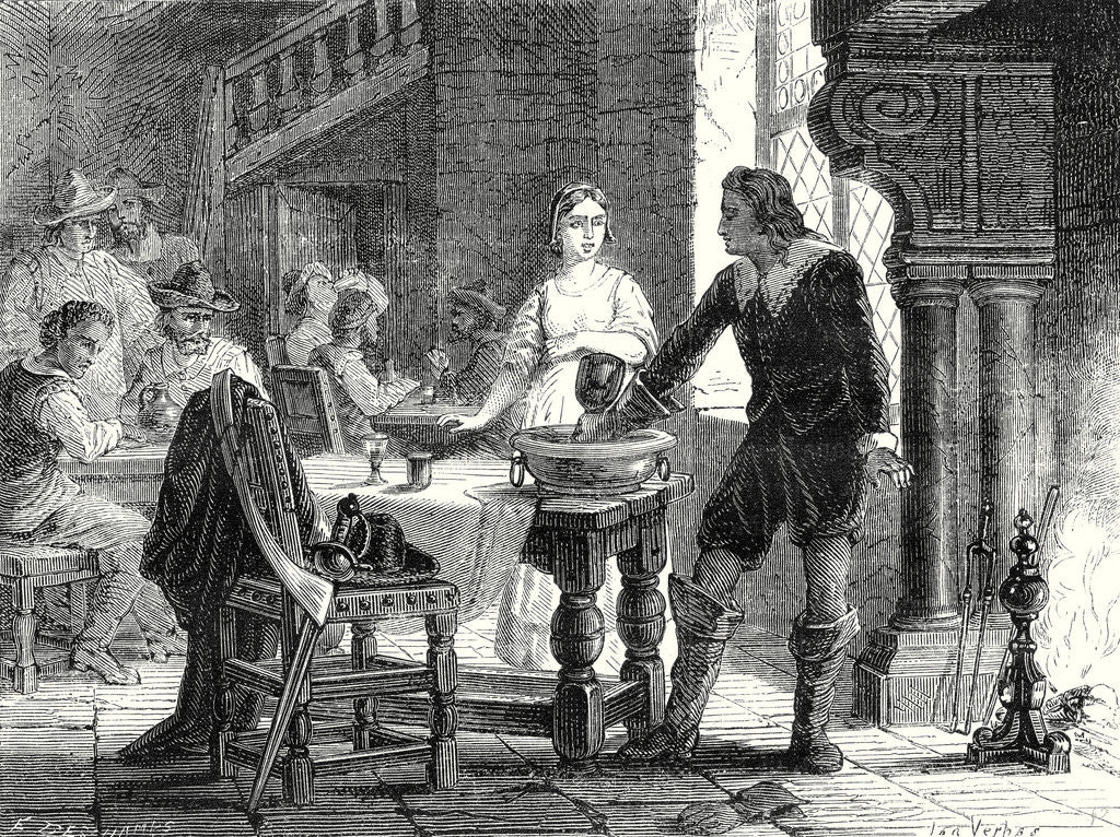Detail of Captain Savery in the Tavern by Anonymous
