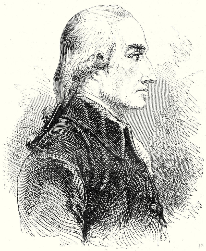 Detail of Joseph Black by Anonymous