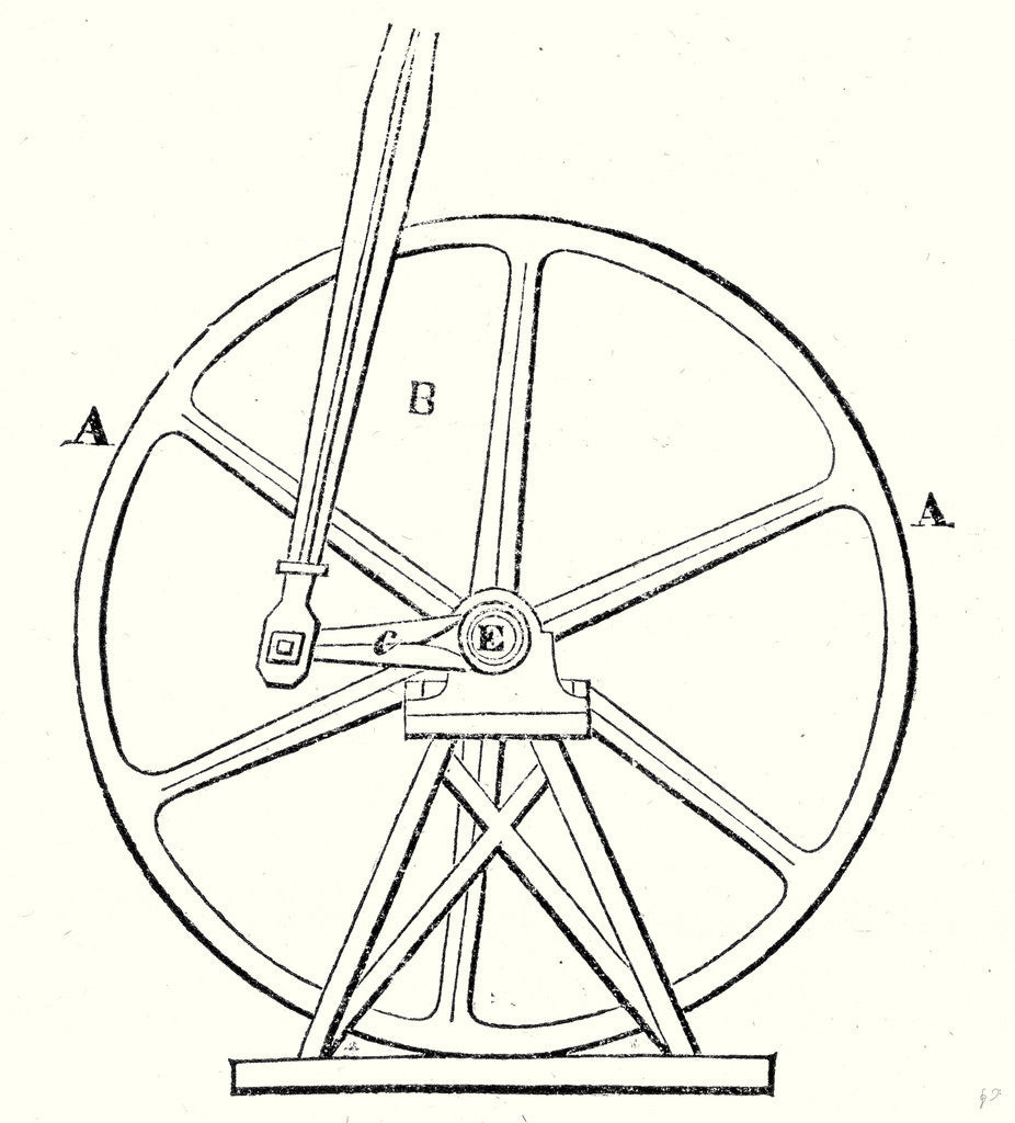 Detail of Crank for the Transformation of Motion of the Piston by Anonymous