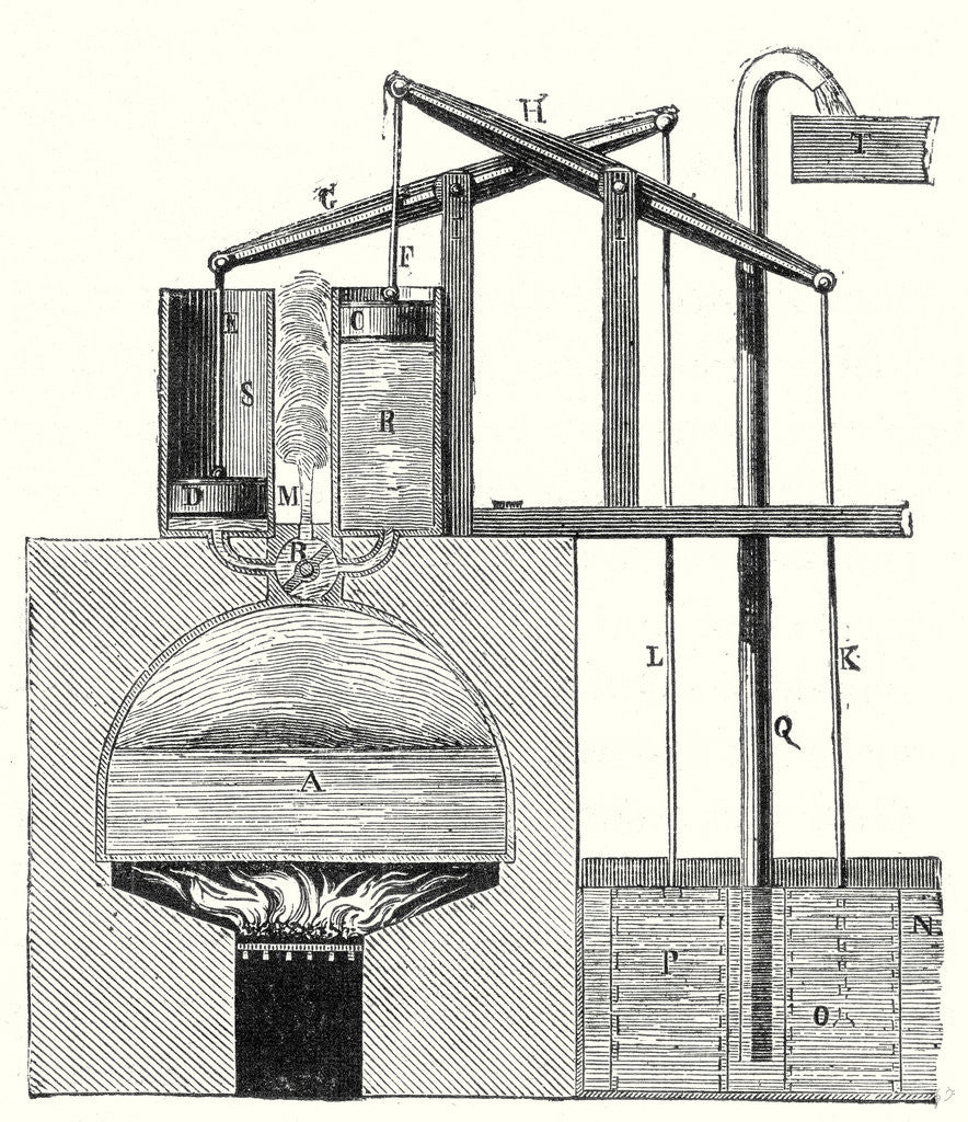 Detail of Leupold's Machine by Anonymous
