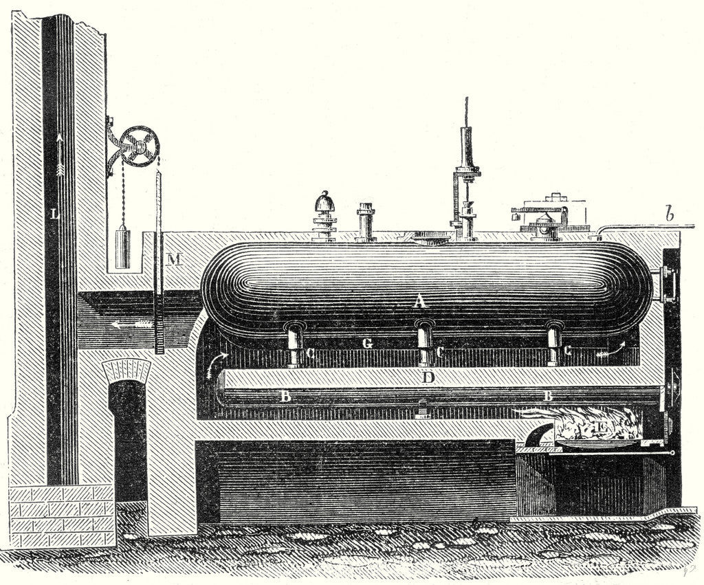 Detail of Boiler Placed on the Fire by Anonymous