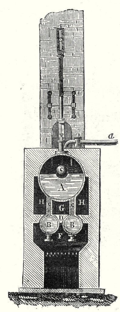 Detail of Cross Section of the Hearth by Anonymous