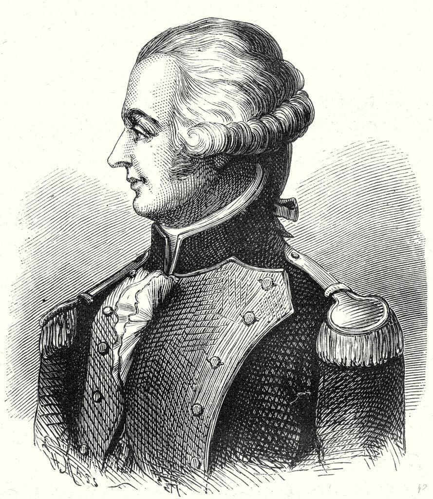 Detail of The Marquis De Jouffroy by Anonymous