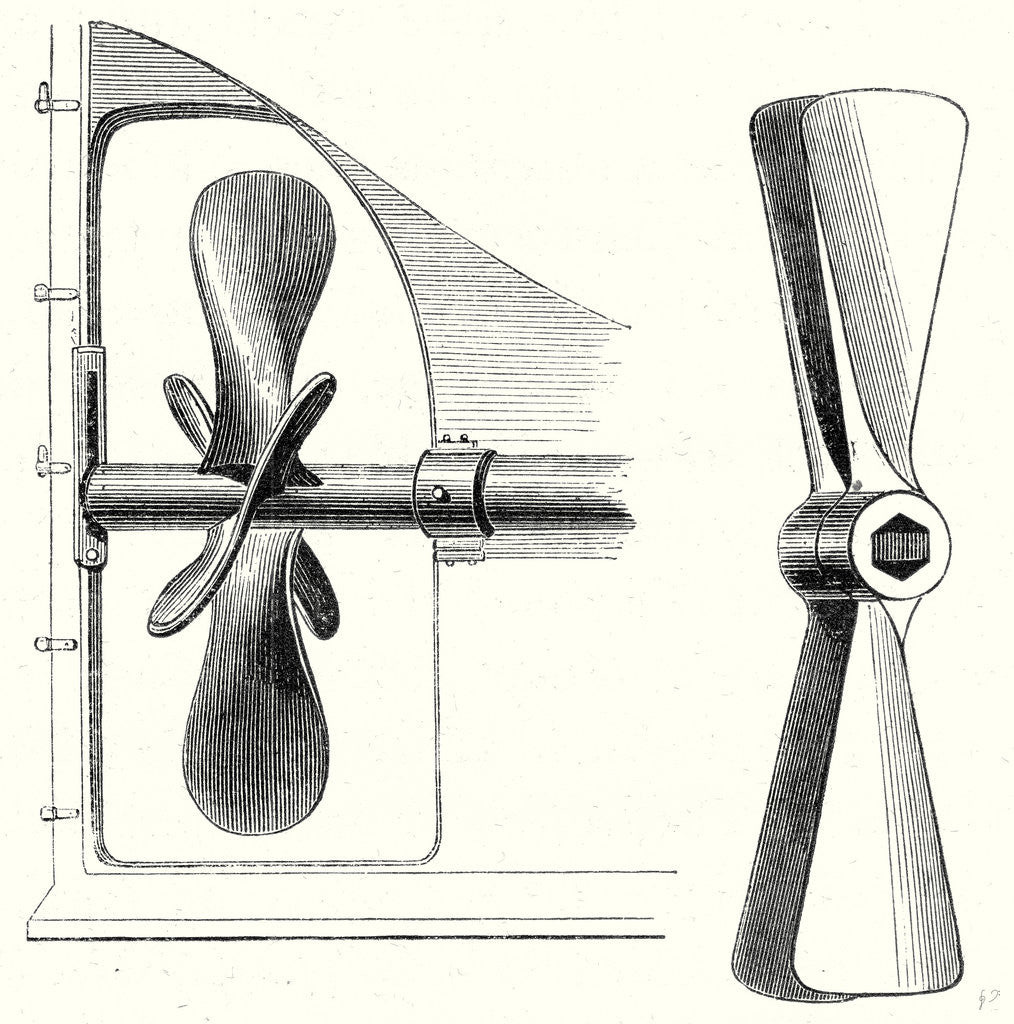 Detail of Types of Propeller by Anonymous