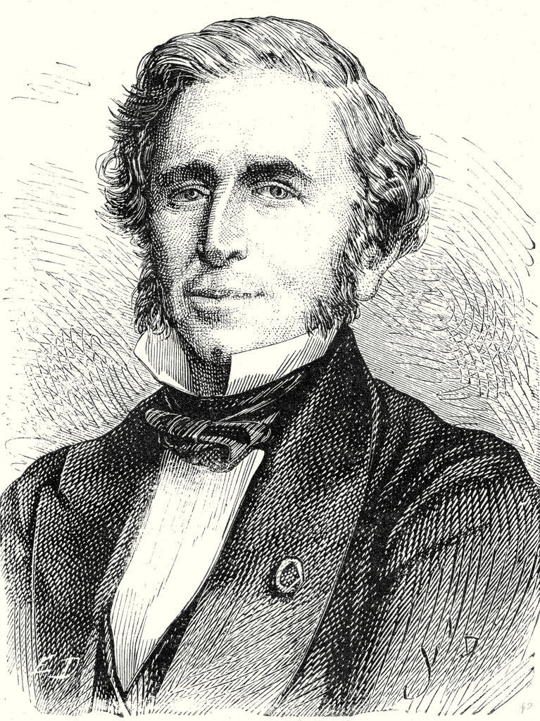 Detail of Émile Péreire by Anonymous
