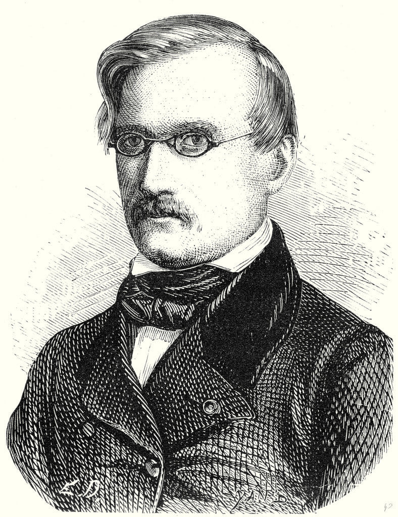 Detail of Alexandre Charles Surell Director of the Midi Railway by Anonymous