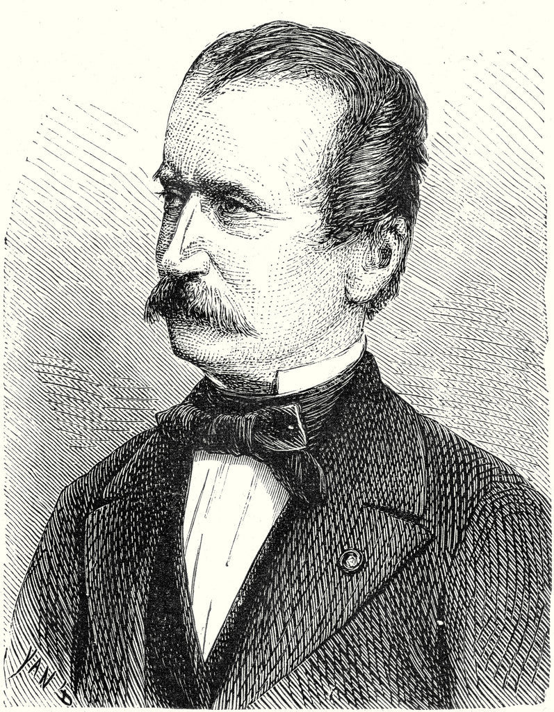 Detail of Engerth Austrian Engineer by Anonymous