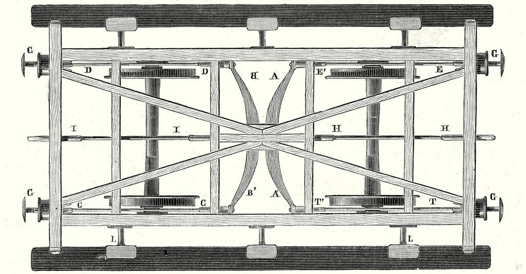 Detail of Chassis of a Wagon by Anonymous