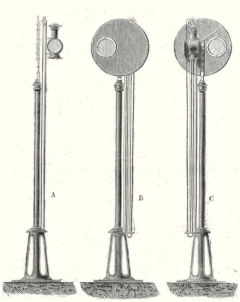 Detail of Railway Signal by Anonymous