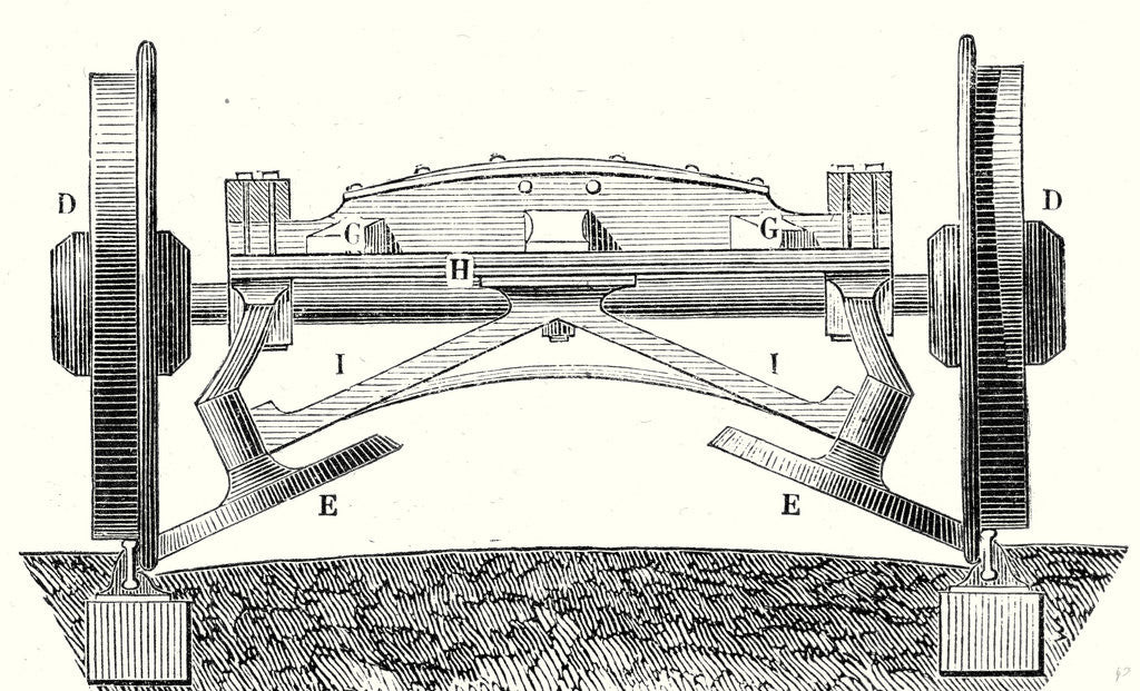 Detail of Arrangement of the Oblique Wheels by Anonymous