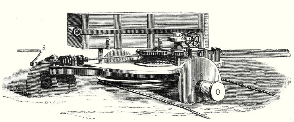 Detail of Anchor for Steam Ploughing by Anonymous