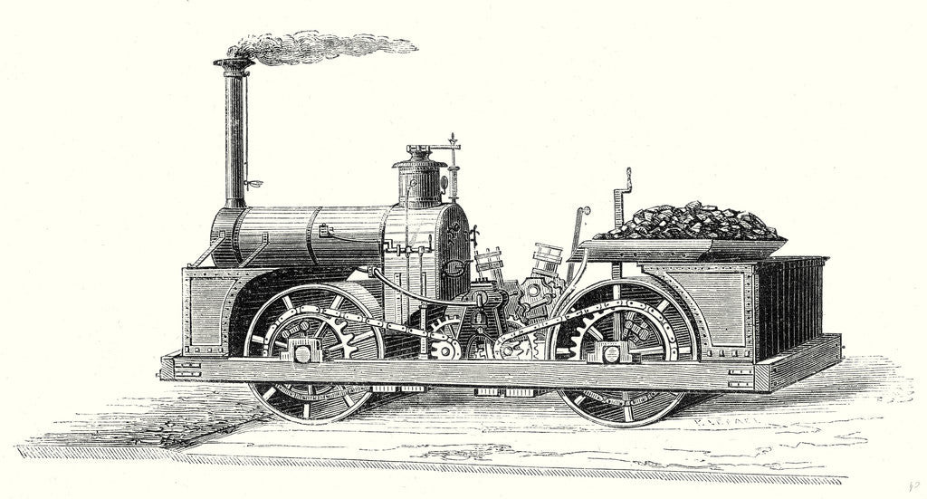 Detail of Macadam Compressor by Anonymous
