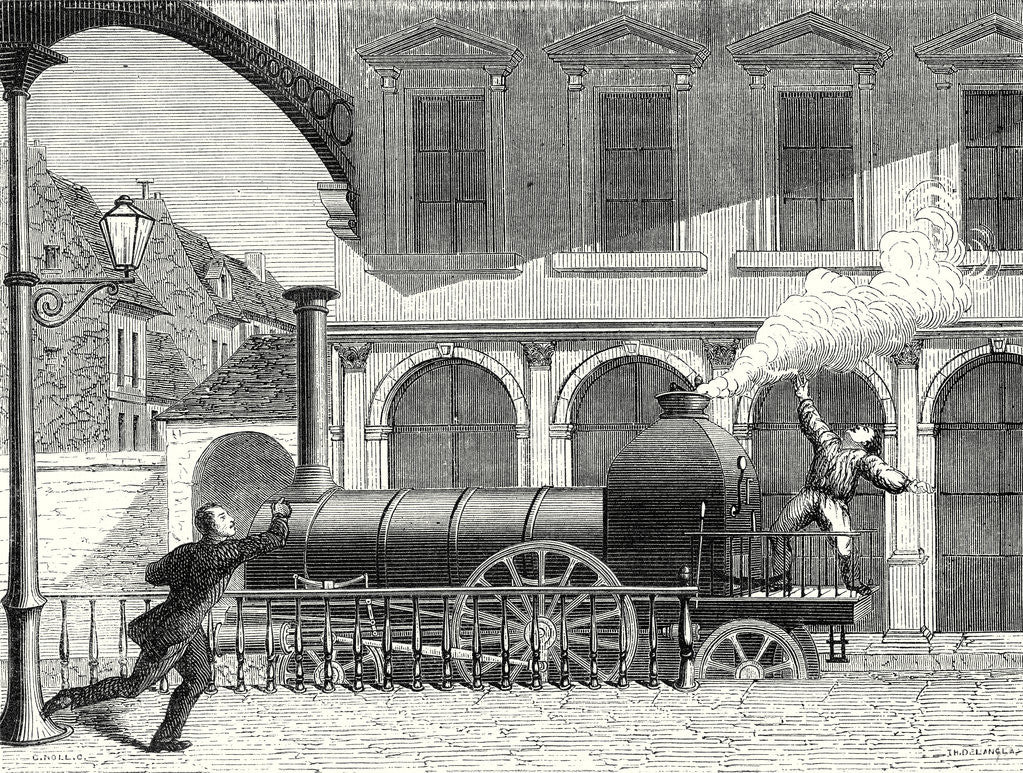 Detail of Lucky Discovery of the Presence of Electricty in Water Vapor by Anonymous