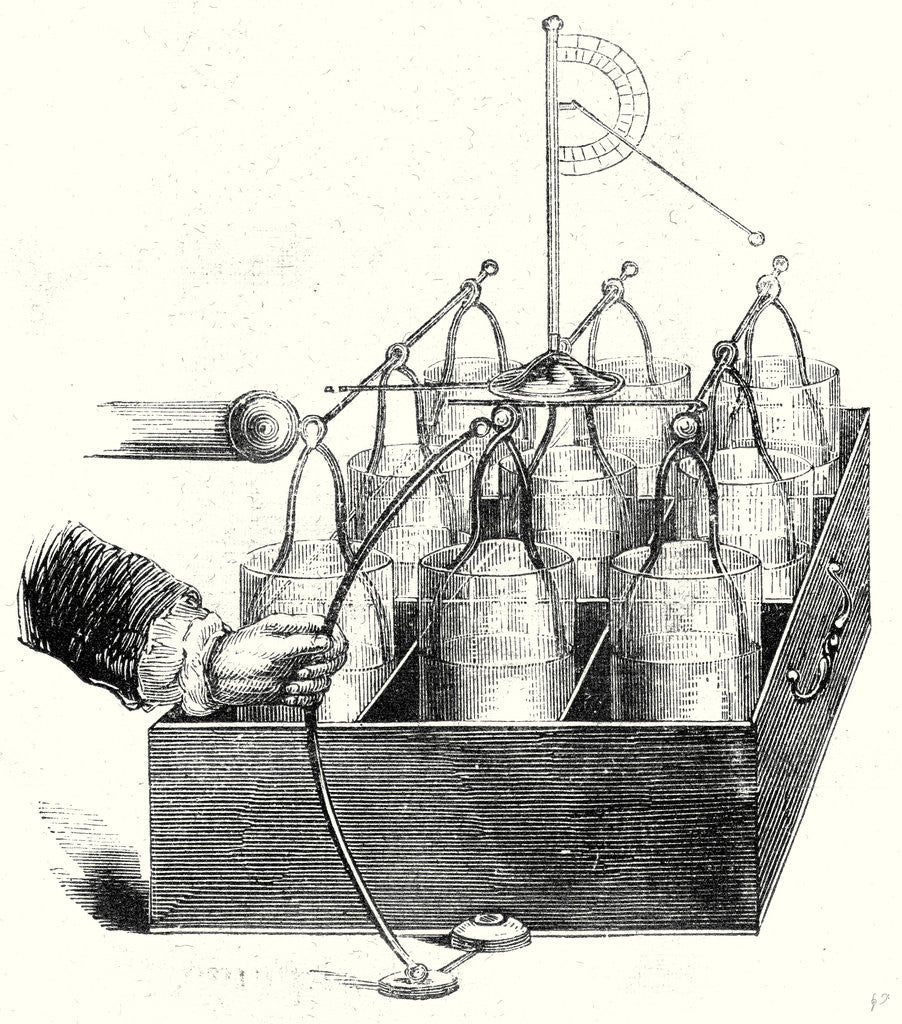 Detail of Electric Battery by Anonymous