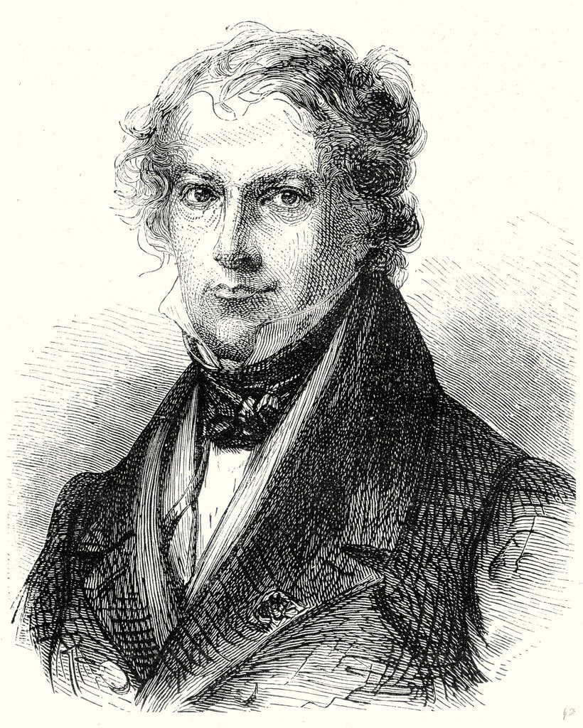 Detail of J.-B. Biot by Anonymous