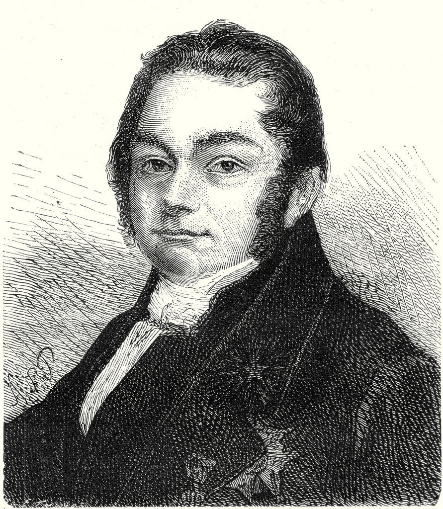 Detail of Jöns Jacob Berzélius by Anonymous