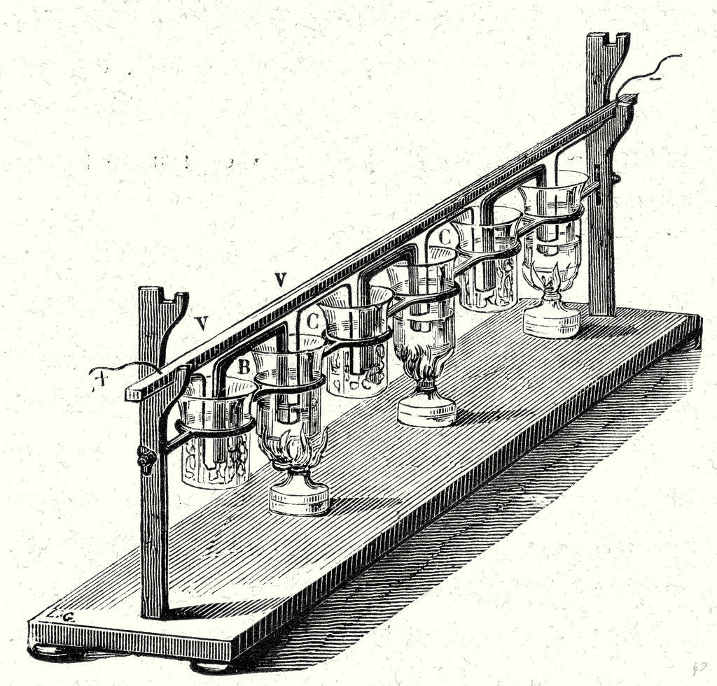Detail of M. Pouillet's Thermopile by Anonymous