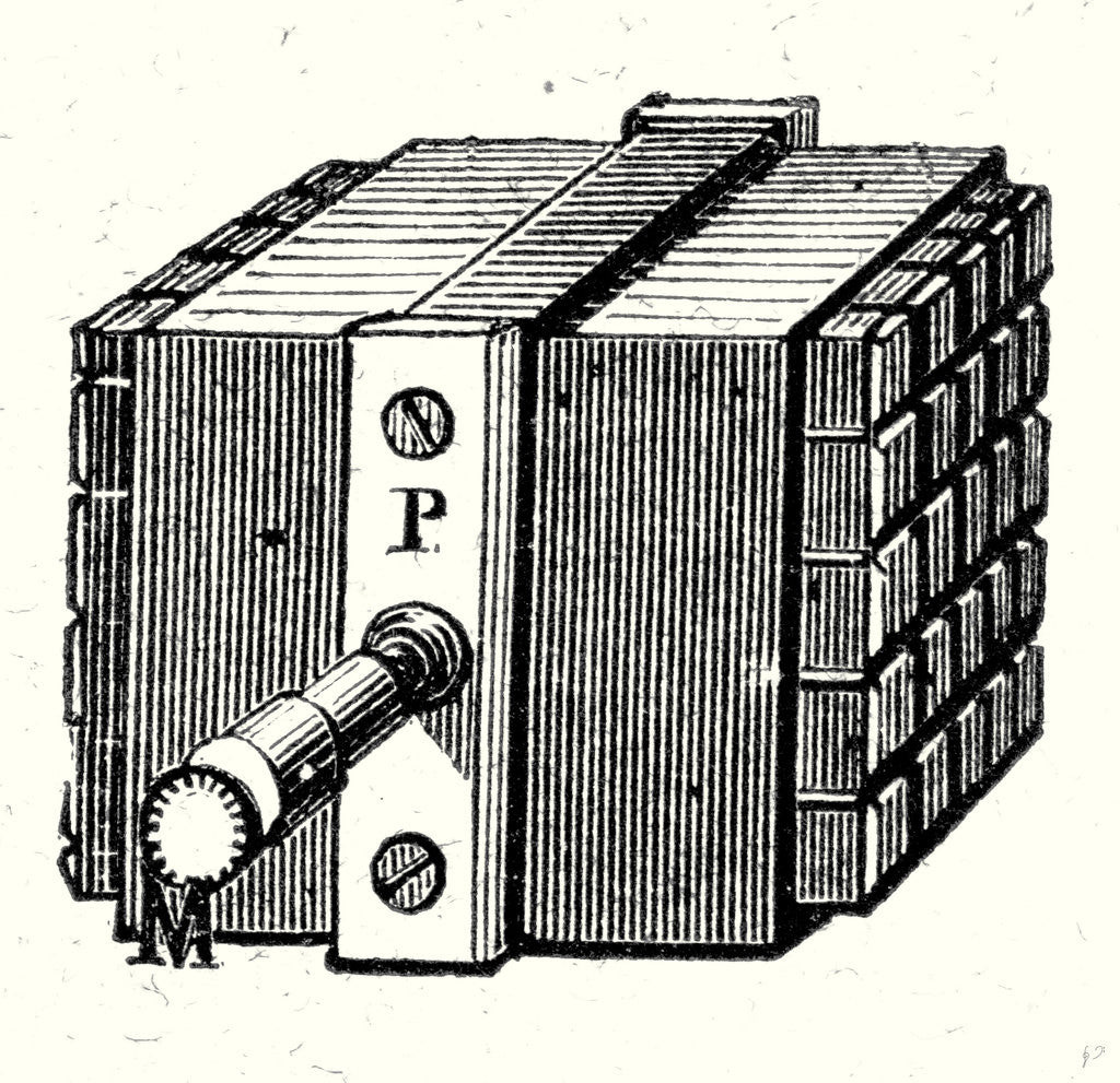 Detail of Nobili's Thermopile by Anonymous