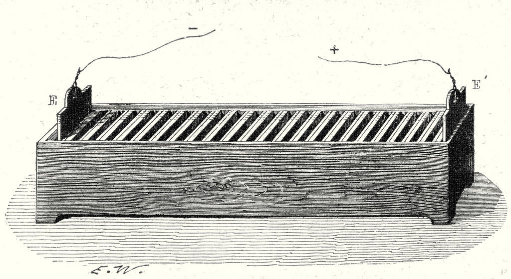 Detail of Channel Battery by Anonymous