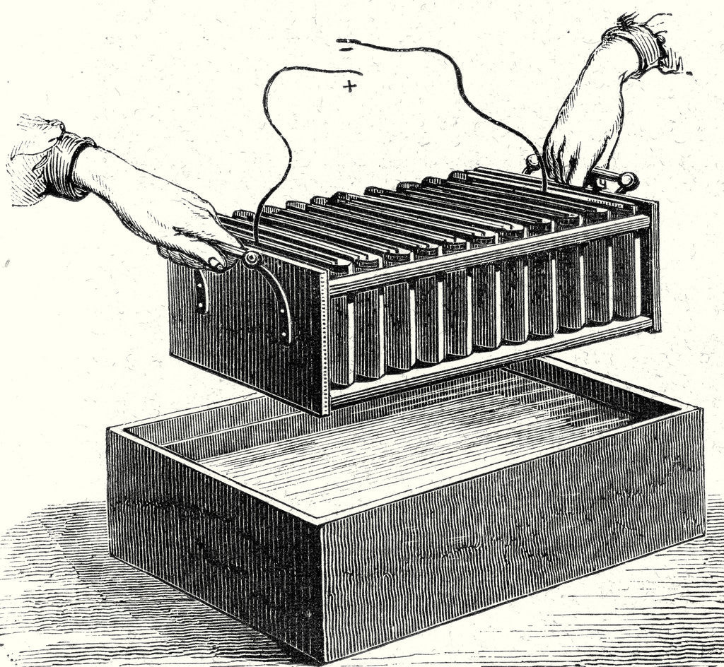 Detail of Muncke's Battery by Anonymous