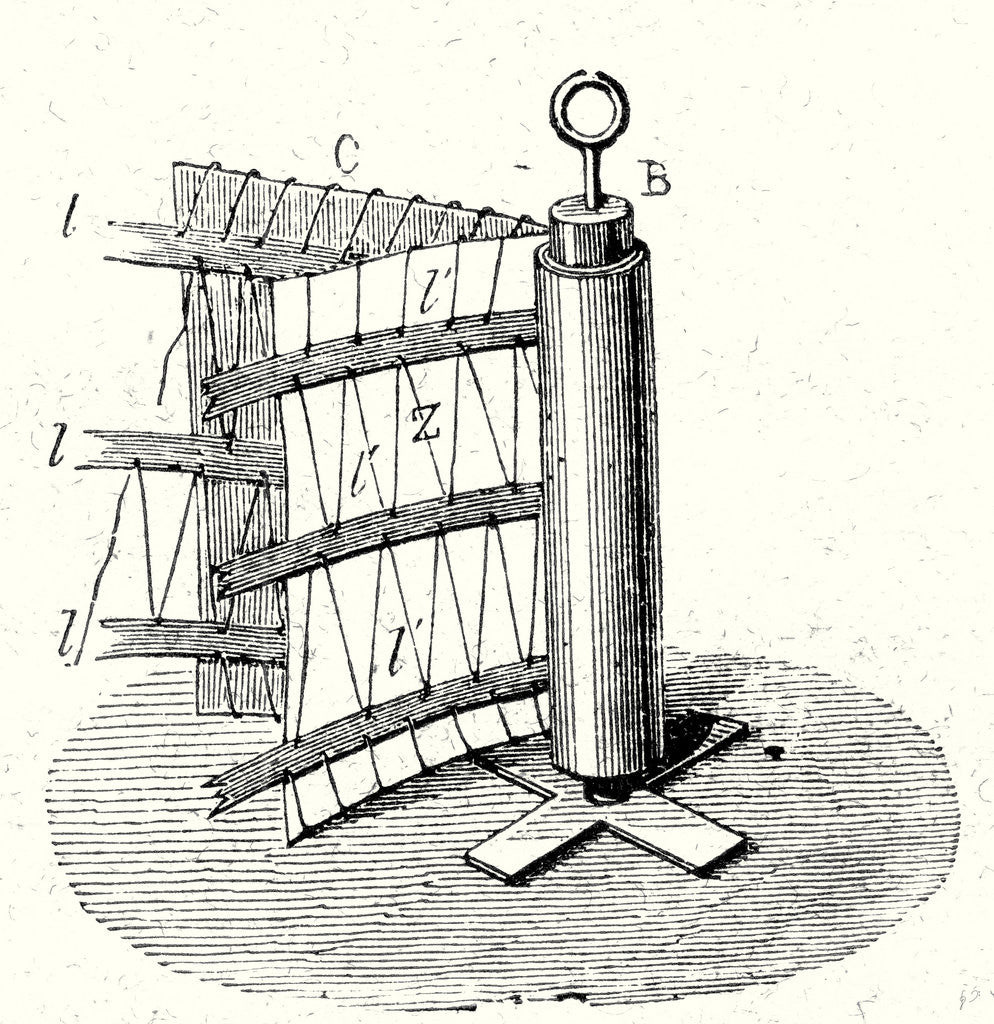 Detail of A Part of the Propeller Battery by Anonymous