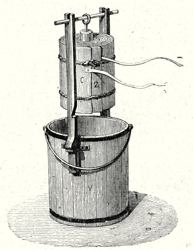 Detail of Propeller Battery by Anonymous