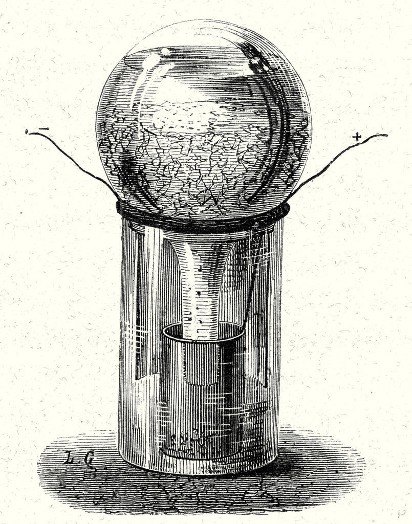 Detail of Battery of M. Vérité from Beauvais by Anonymous