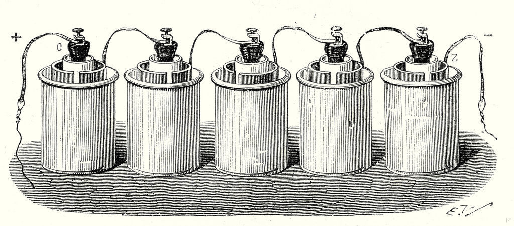 Detail of Bunsen's Battery by Anonymous