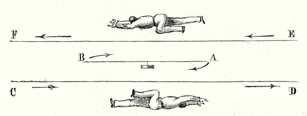 Detail of Magnetic Current of a Person by Anonymous