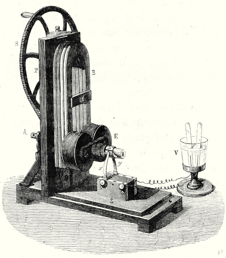 Detail of Clarke's Machine by Anonymous