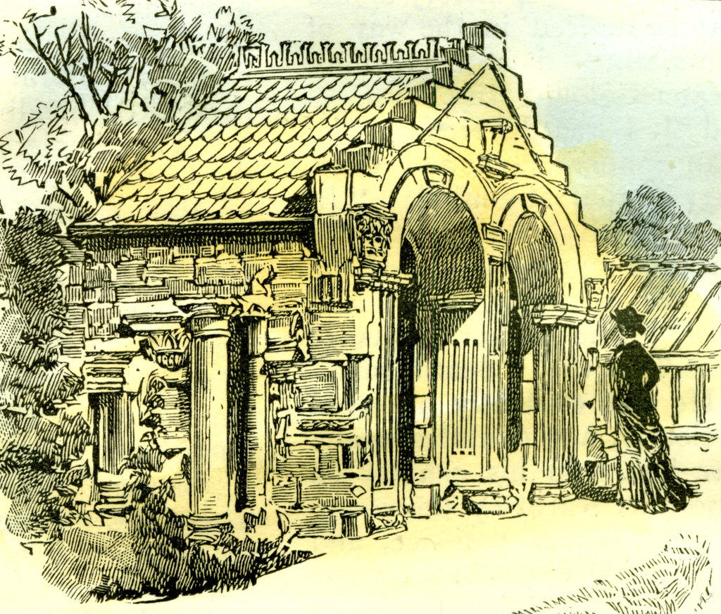 Detail of Aberdeen Summer House in Dee Street 1885 UK by Anonymous