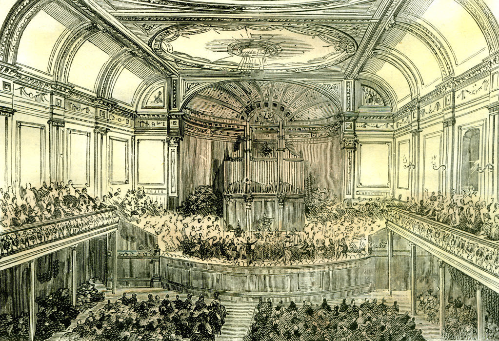 Detail of Aberdeen Music Hall 1885 UK by Anonymous