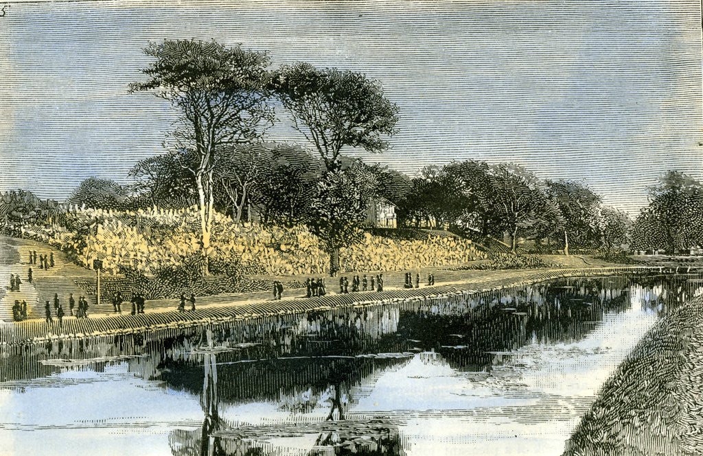 Detail of Aberdeen the Duthie Park 1885 UK by Anonymous