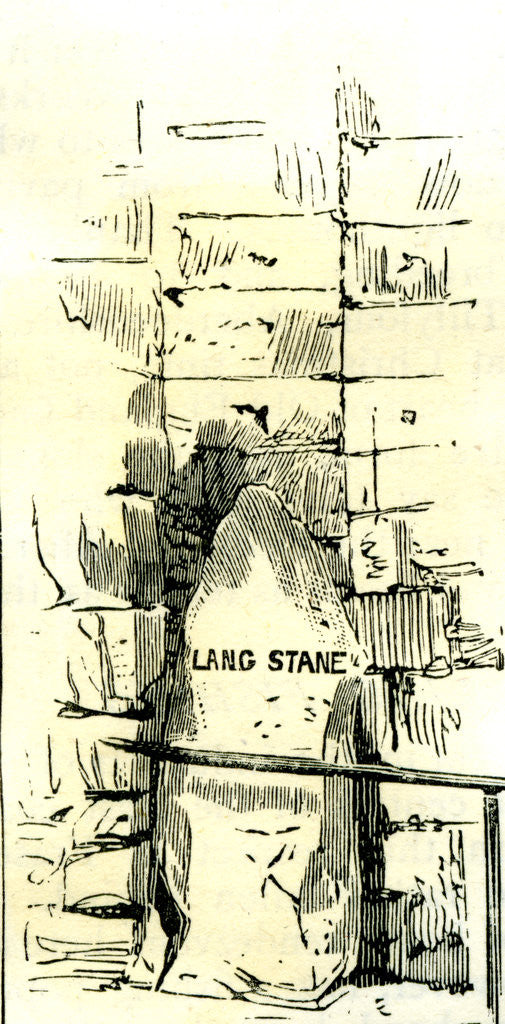 Detail of Aberdeen the Langstane in the Windmill Brae 1885 UK by Anonymous