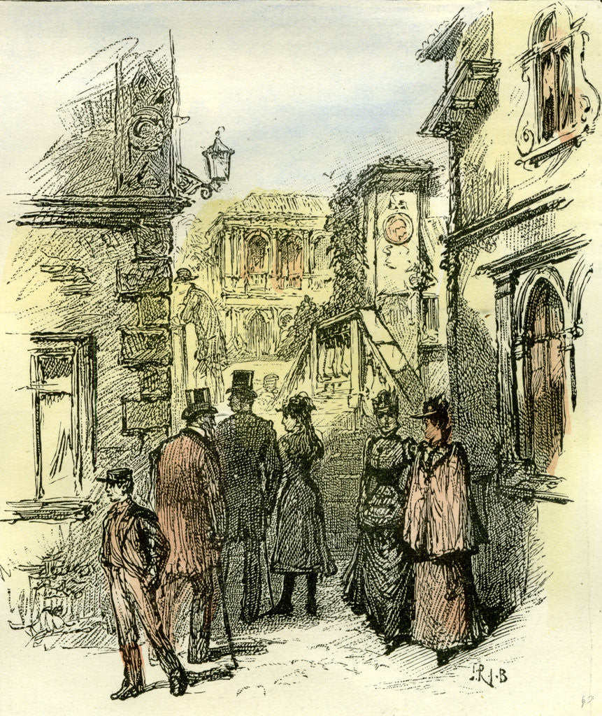 Detail of Venice Italy 1892 by Anonymous