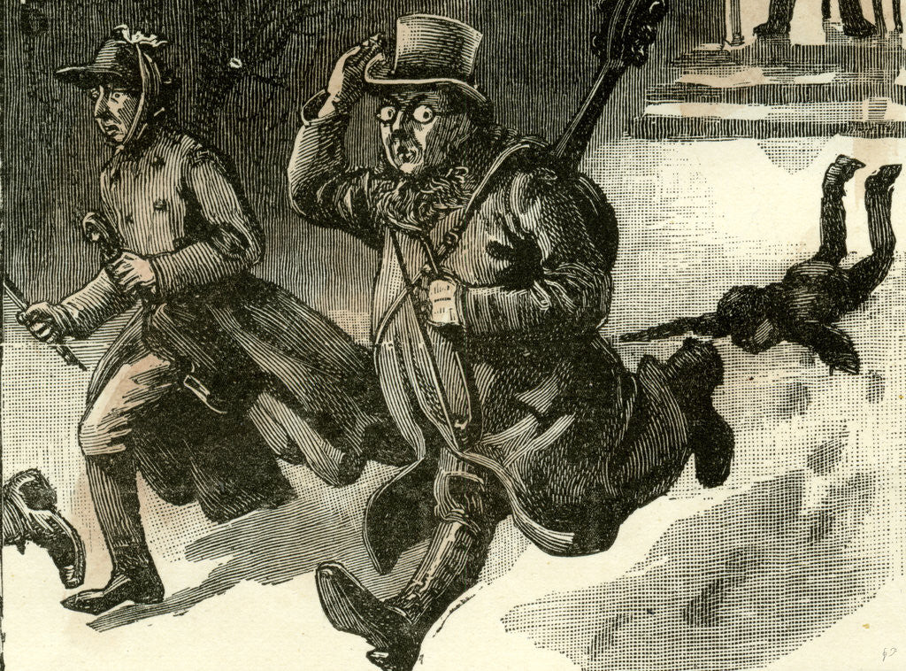 Detail of Returning from the Manor House 1892 by Anonymous