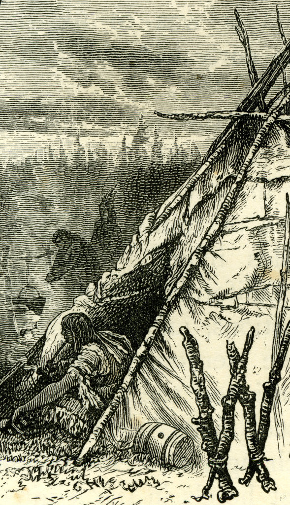 Detail of Pacific Coast and the Yosemite Valley 1891 USA by Anonymous