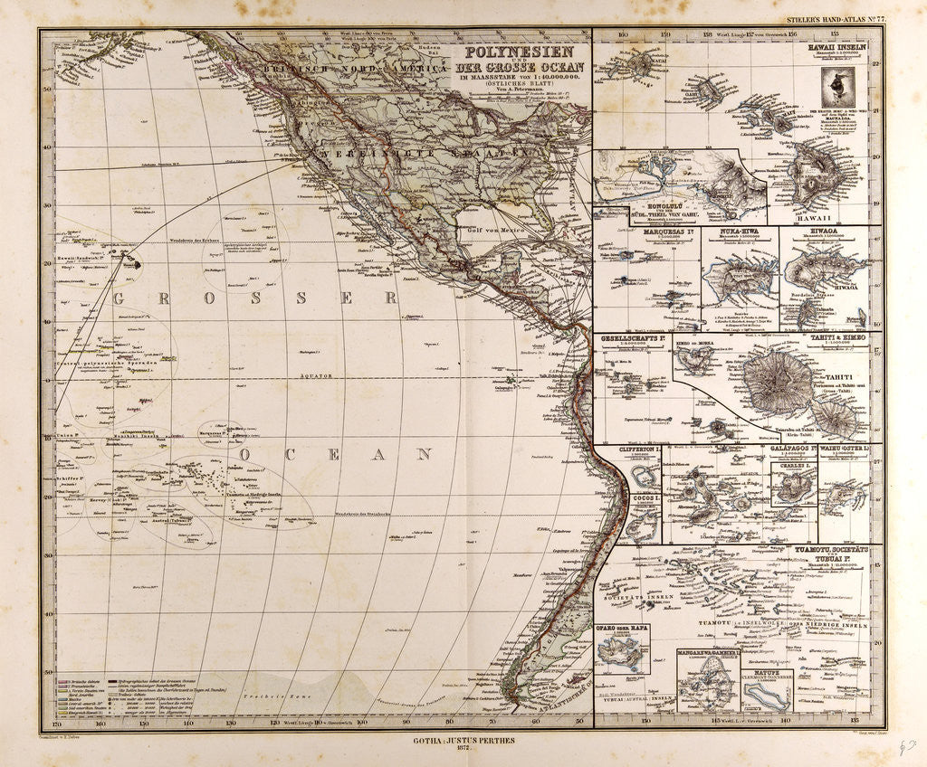 Detail of Polynesia Oceania by Anonymous